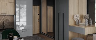 Современные шкафы-купе и кухни для малогабаритных квартир